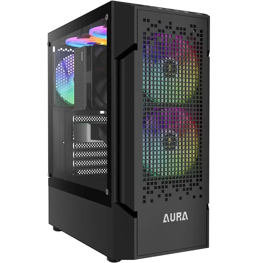 CASE GAMDIAS AURA GC7 3FANS ARGB BLACK